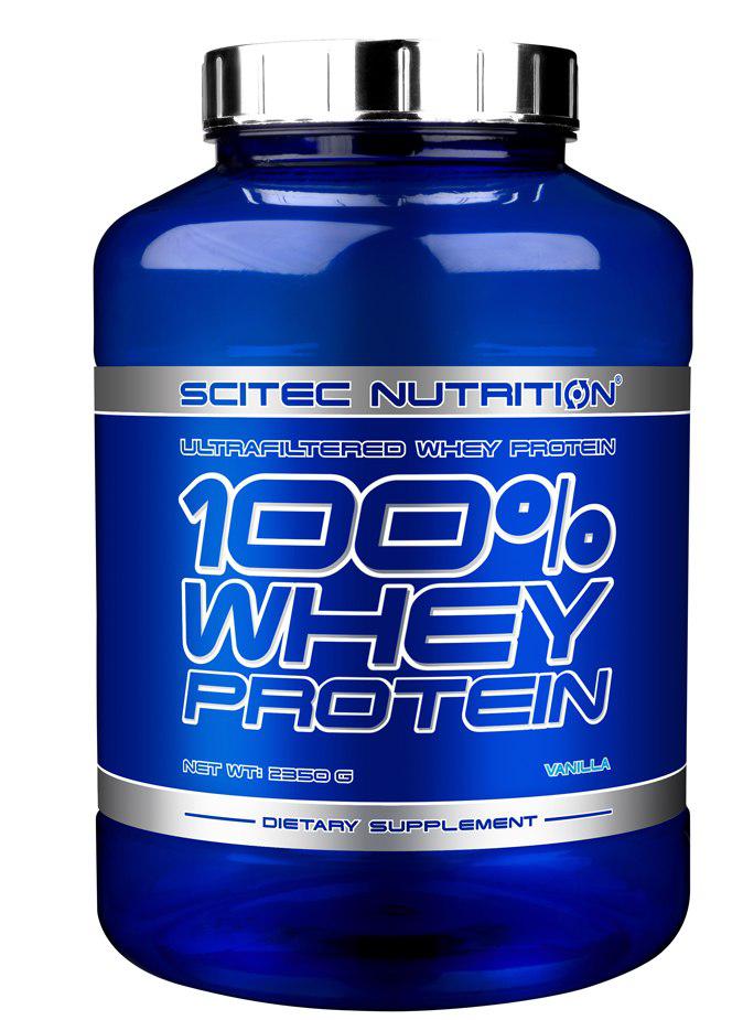 Сывороточный протеин(белка)для набора массы Scitec Nutrition 100% Whey Protein - 1850 грам