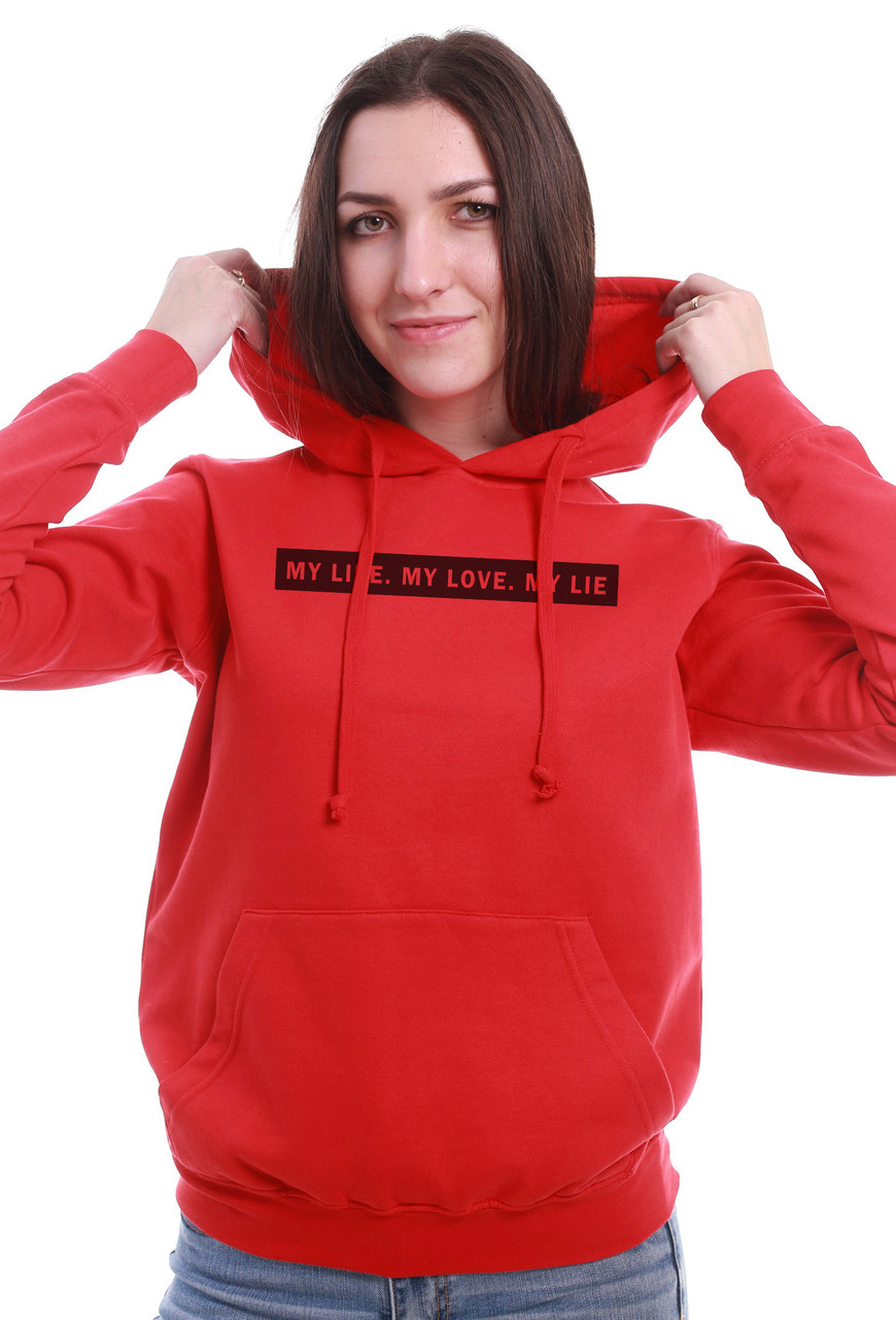 Худі жіноча LIFE.LOVE.LIE