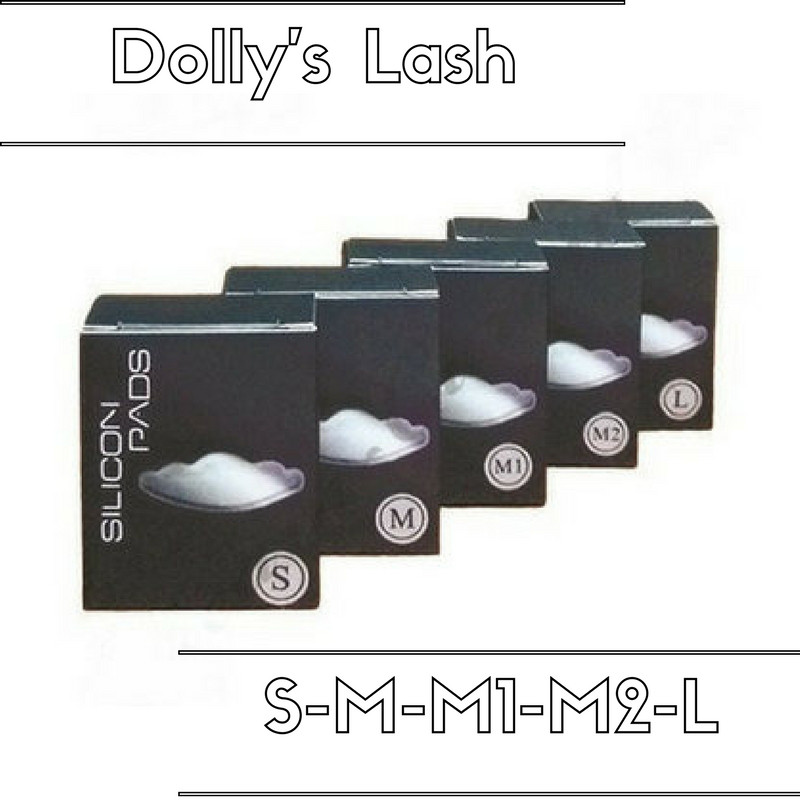 Набір силіконових бігуді Dolly для ламінування вій 5 пар - S M M1 M2 L