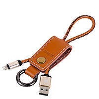 USB кабель Remax Western RC-034i Lightning, 0.15 m brown