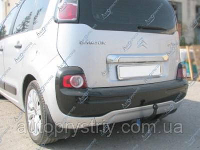 Фаркоп - Citroen C3 Picasso Минивэн (2009-2016) съемный на двух болтах - фото 2 - id-p579807484