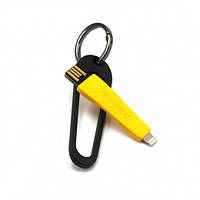 USB кабель Remax Lightning Portable RC-024i, 0.07m yellow