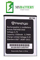 Оригинальный аккумулятор АКБ батарея Prestigio Wize PSP3458 DUO 1550mAh 3.7V
