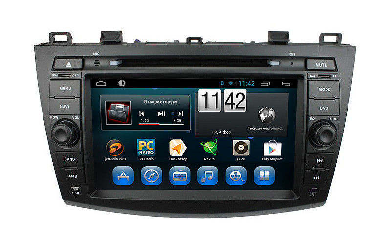 Магнітола Mazda 3 2009-2013 (BL), Axela 2009-2013, Kaier KR-8018 Android