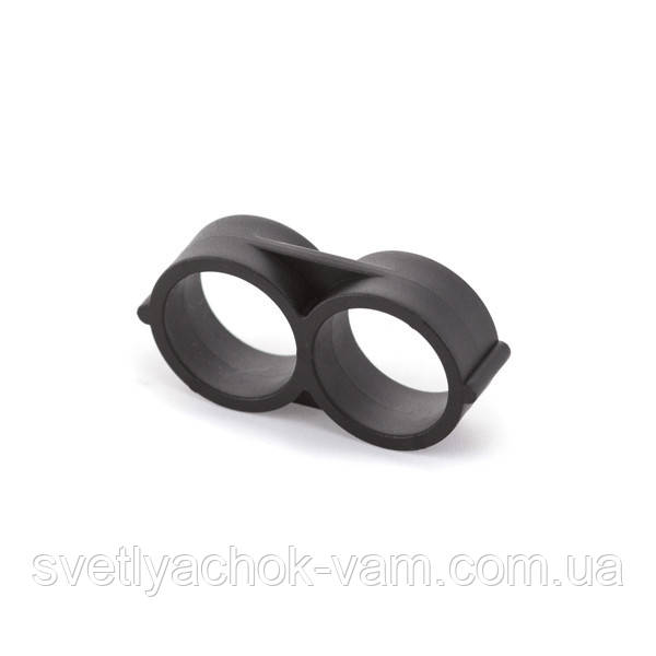 Заглушка "вісімка" EL-0116 для трубки 16 мм застосовується для побудови систем крапельного поливу