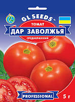 Томат Дар Заволжжя урожайний сорт середньоранній транспортабельний відмінного смаку, упаковка 5 г