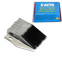 Лезо макетного ножа X-Acto No11 100 шт 2110-02953