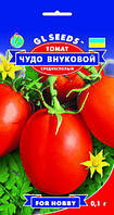 Томат Чудо Внуковой среднеспелый оригинальный авторский сорт с плотной мякотью, упаковка 0,1 г