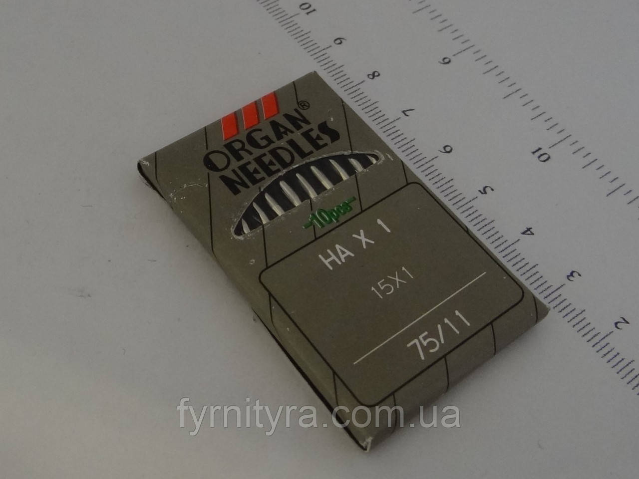 Набір голок для побутових швейних машин ORGAN No75 універсальні