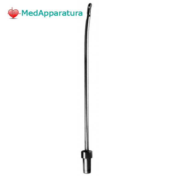 Наконечник вакуум аспіраційний вигнутий № 8 НВ-6, фото 1