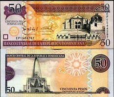 Домінікана / Dominicana Republic 50 pesos 2011 UNC