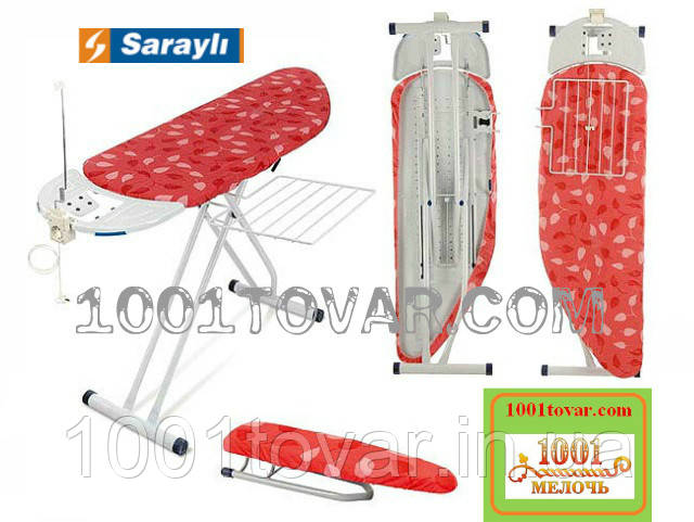 Гладильная доска Sarayli "New Favori" (130 х 44 см.) с подрукавником ...