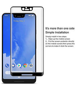 Захисне скло для Google Pixel 3 XL (3 кольори)