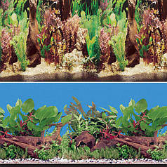 Фон для акваріума рослини, висота 50 см, 9058/9059