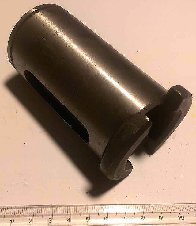 Вал вторинний 4014П-4618022 редуктора привода гідравлічних насосів ЛЗА