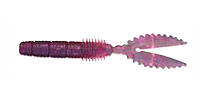 Силикон Megabass BUMPEE WORM 4,5" 8 шт Plum Grape Core Cherry Flake