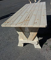 Деревянный стол из сосны прямой 2000