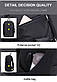 Модний міський рюкзак з конструкцією "антизлодій" і USB портом Arctic Hunter B00207, 26л, фото 6