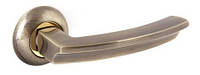 Ручка на розетке Avers H-0893-A-AB (Spindle 130) бронза (Китай)