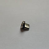 Магнітний Micro USB круглий конектор TOPK, фото 3