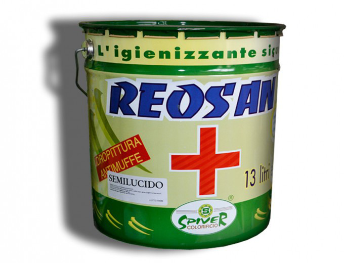 Напівглянсова суперможлива акрилова фарба широкого використання Reosan Semilusido