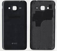 Кришка задня Samsung J320 Galaxy J3 Чорна оригінал PRC