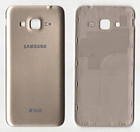 Крышка задняя Samsung J320 Galaxy J3 Золотая Оригинал PRC