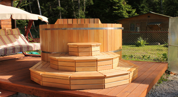 Купель дубова ванна "Царська", фото 1