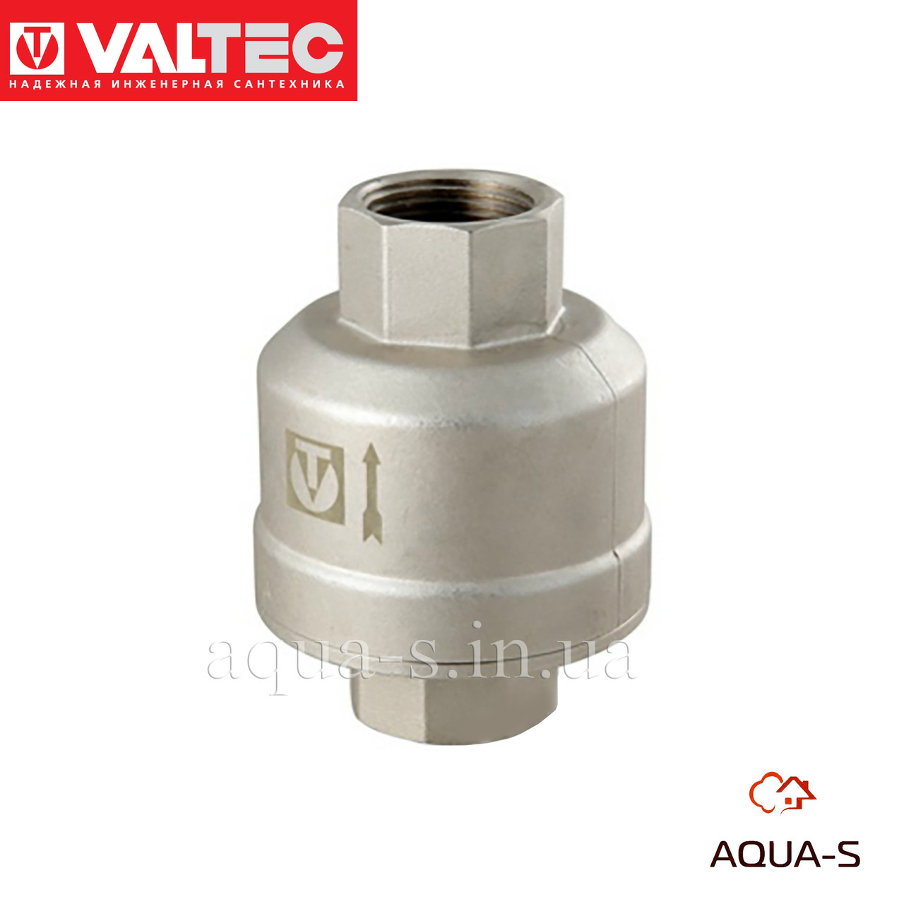 Обратный клапан Valtec DN 1" для гравитационных систем отопления (Италия) VT.202.N.06 - фото 1 - id-p745475068