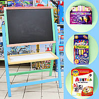 Мольберт крутяшка двосторонній пофарбований магнітний