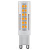 Світлодіодна LED-лампа Feron LB433 220 V G9 5 W 4000 K прозора в пластиковому корпусі (220 В 5 Вт), фото 4
