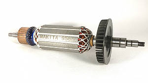 Якір для болгарки Makita 125 9565-9566, Lзаг.190, Lпос.135, Dзал.35, Lзал.51, Dкол.24