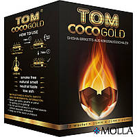 Кокосове вугілля для кальяну Tom COCO ( Cococha) Gold 1кг