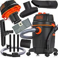 МОЩНЫЙ ПЫЛЕСОС ПРОМЫШЛЕННЫЙ 20L Black Decker FRANZ