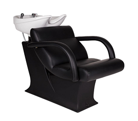 Перукарська Мийка Lady з кріслом One кераміка Нью-Йорк біла/чорна