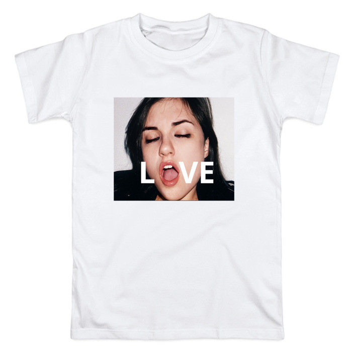 Футболка з принтом «Sasha Grey LOVE»