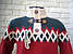 Стильний теплий светр "Сканинавія" для хлопчиків 3-9 років/Туреччина/цегляний, фото 2