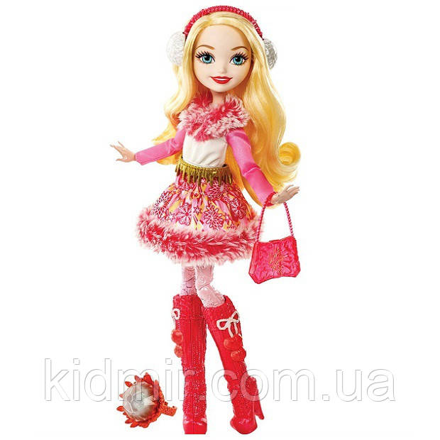 Лялька Евер Афтер Хай Епл Уайт Епічна Зима Ever After High Apple White DPG88, фото 1