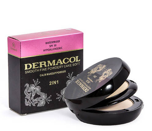 Купить Пудра компактная для лица Пудра Dermacol 2 в 1, цена 144 ...