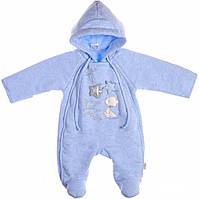 Демісезонний комбінезон для хлопчика Garden baby 10425-02/32 блакитний 56