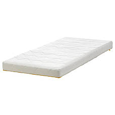 УНДЕРЛИГ Пенный матрас для детской кровати, белый, 70x160 см 30339392 IKEA, ИКЕА, UNDERLIG, фото 2