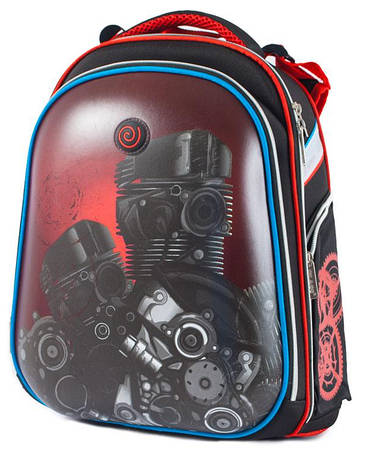 Ранець шкільний SchoolCase Techno 2 відд Nylon PL CLASS арт 9632 ж, фото 1