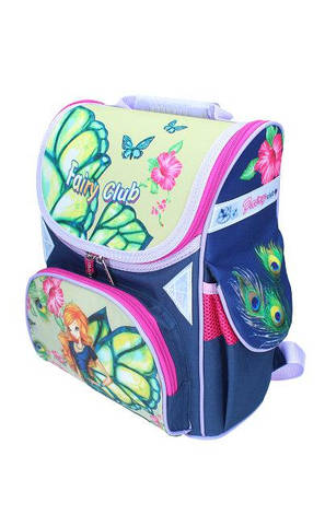 Ранець каркасний шкільний ортопедичний CLASS Fairy Flower 9702 ж, фото 2