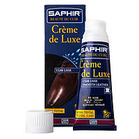 Водоотталкивающий крем для обуви Saphir Creme De Luxe 75 ml