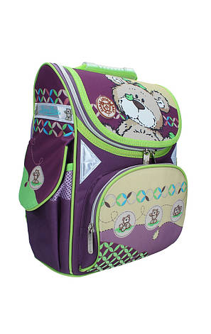 Ранець каркасний шкільний ортопедичний CLASS Lovely Bear 9704 ж, фото 1