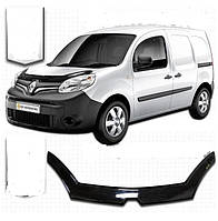 Дефлектор капота, мухобойка Renault Kangoo с 2013 г.в. ресталинг TAN24