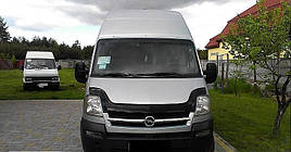 Дефлектор капоту, мухобойка Renault Master з 2003 р. в. VIP