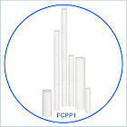 Картридж із поліпропіленового шнура, 1 мікрон — 9 7/8" x 2 1/2".