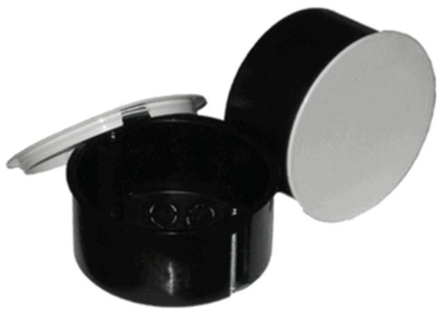 Коробка розгалужувальна з кришкою (гіпсокартон) d100х45, фото 1