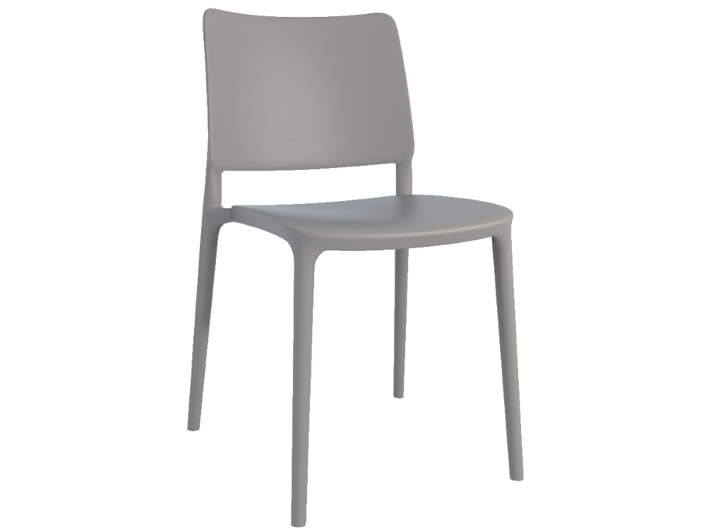 Стілець Papatya Joy-S сіро-коричневий, фото 1